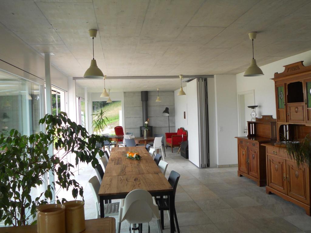 Kuchyň nebo kuchyňský kout v ubytování Gîte Chez Toinette