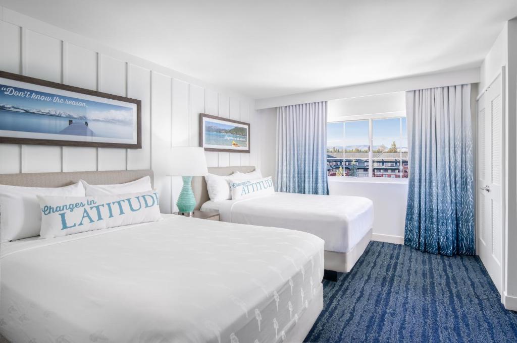 Margaritaville Resort Lake Tahoe - Suite De Deux Lits Queen, View Du Centre-ville, 527 M².Ft.