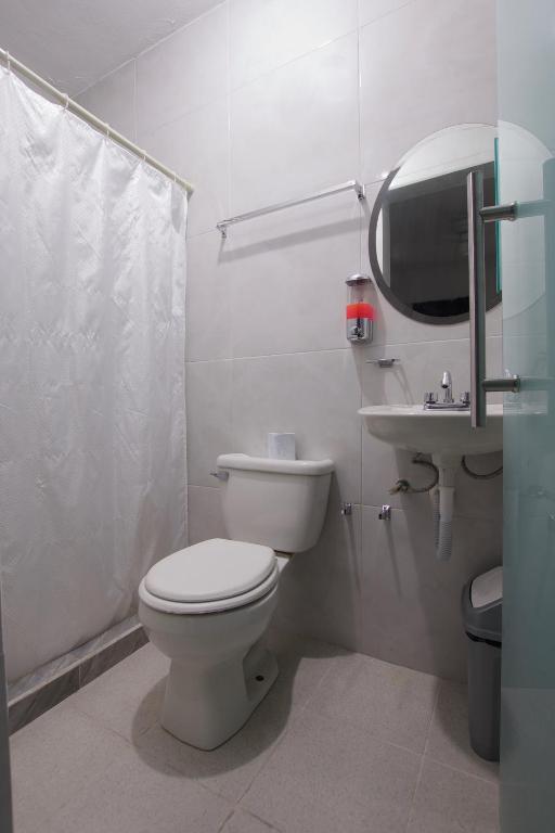 Koupelna v ubytování Hotel Villa 12 TX