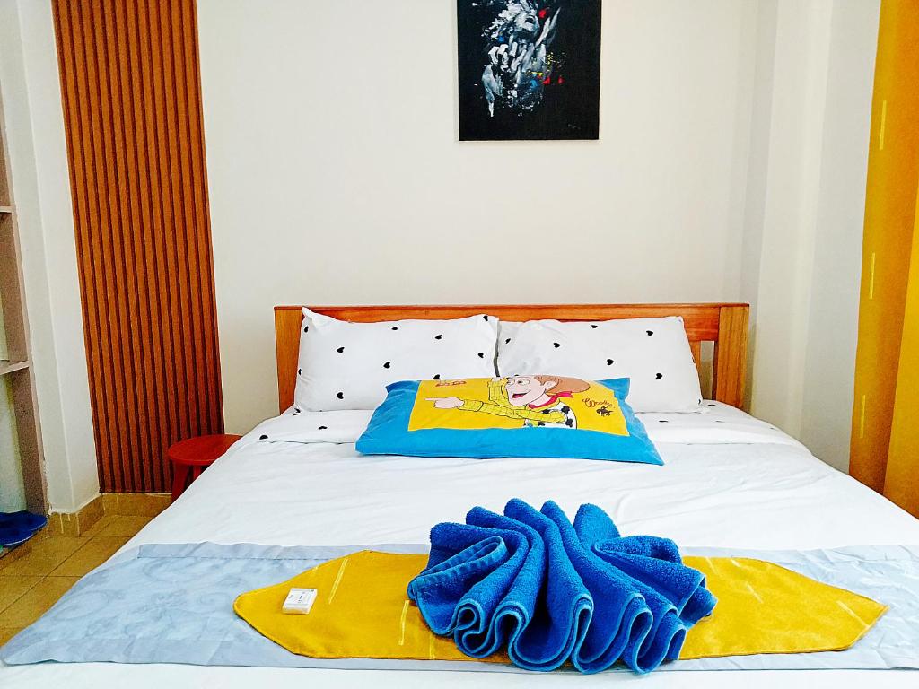 Postel nebo postele na pokoji v ubytování Cozy Haven
