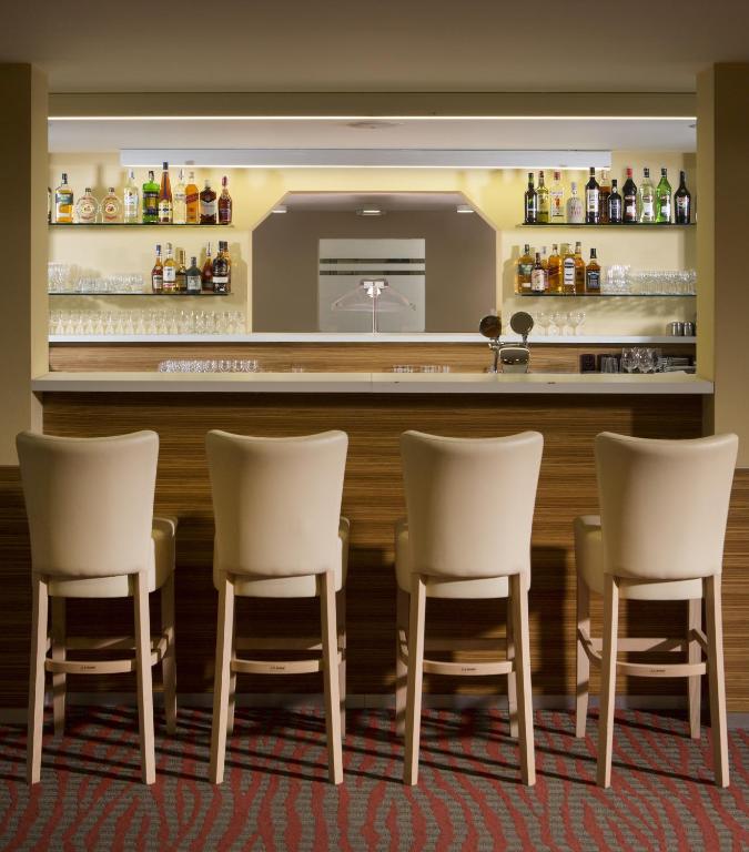 Lounge nebo bar v ubytování OREA Hotel Voro Brno