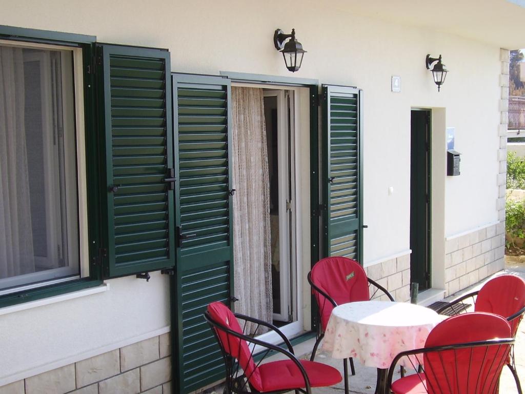 Balkón alebo terasa v ubytovaní Petar Apartment