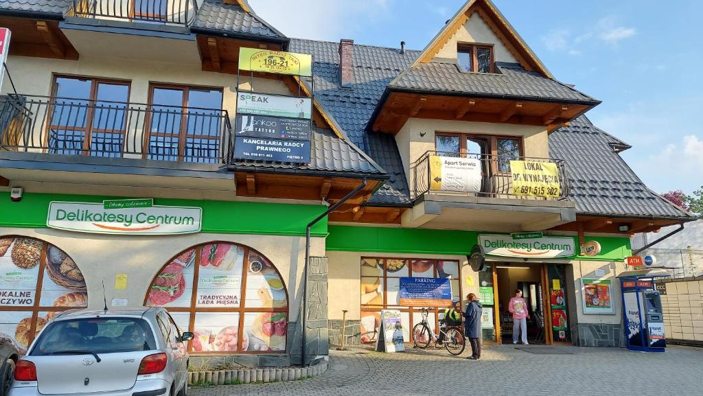 Budova, v ktorej sa apartmán nachádza