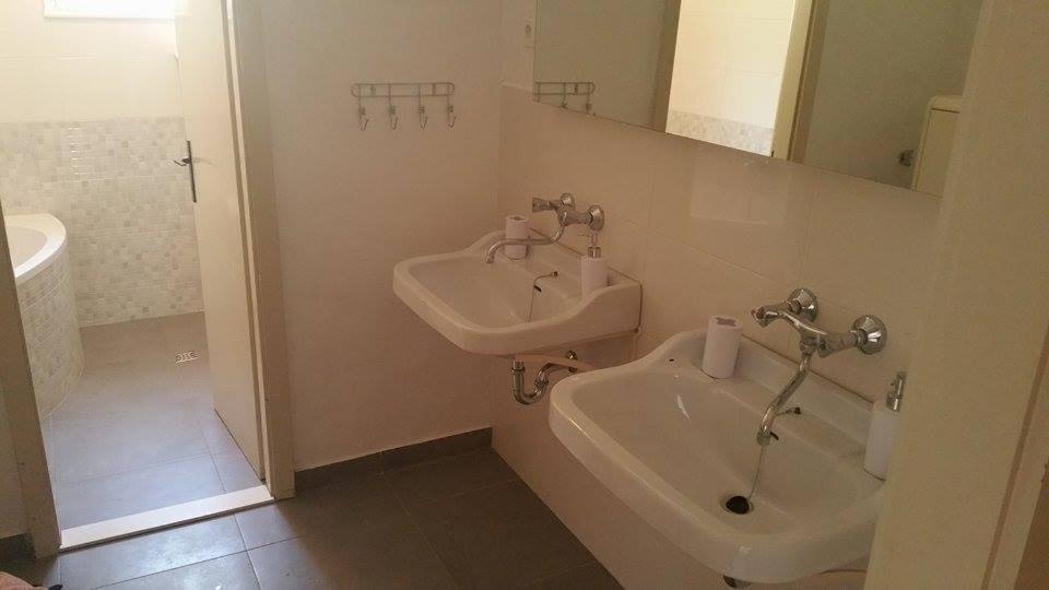 Koupelna v ubytování Apartment Dare