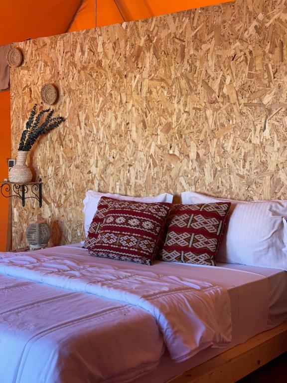 Postel nebo postele na pokoji v ubytování AGAFAY HEART CAMP