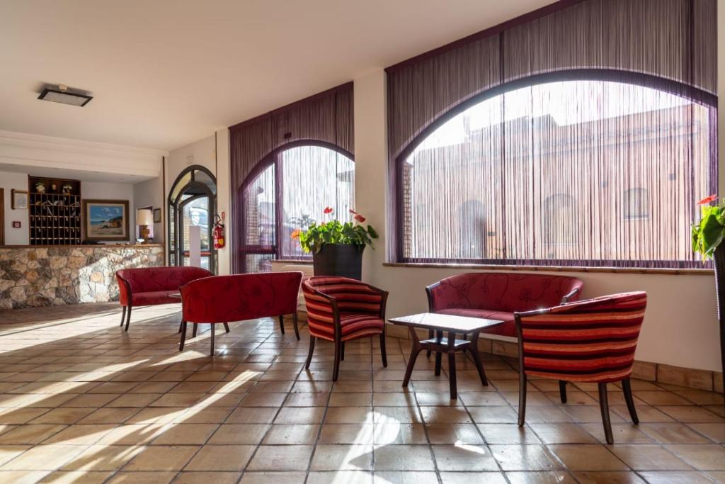 Posezení v ubytování Hotel Corallo