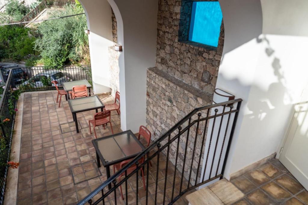 Balkón nebo terasa v ubytování Hotel Corallo