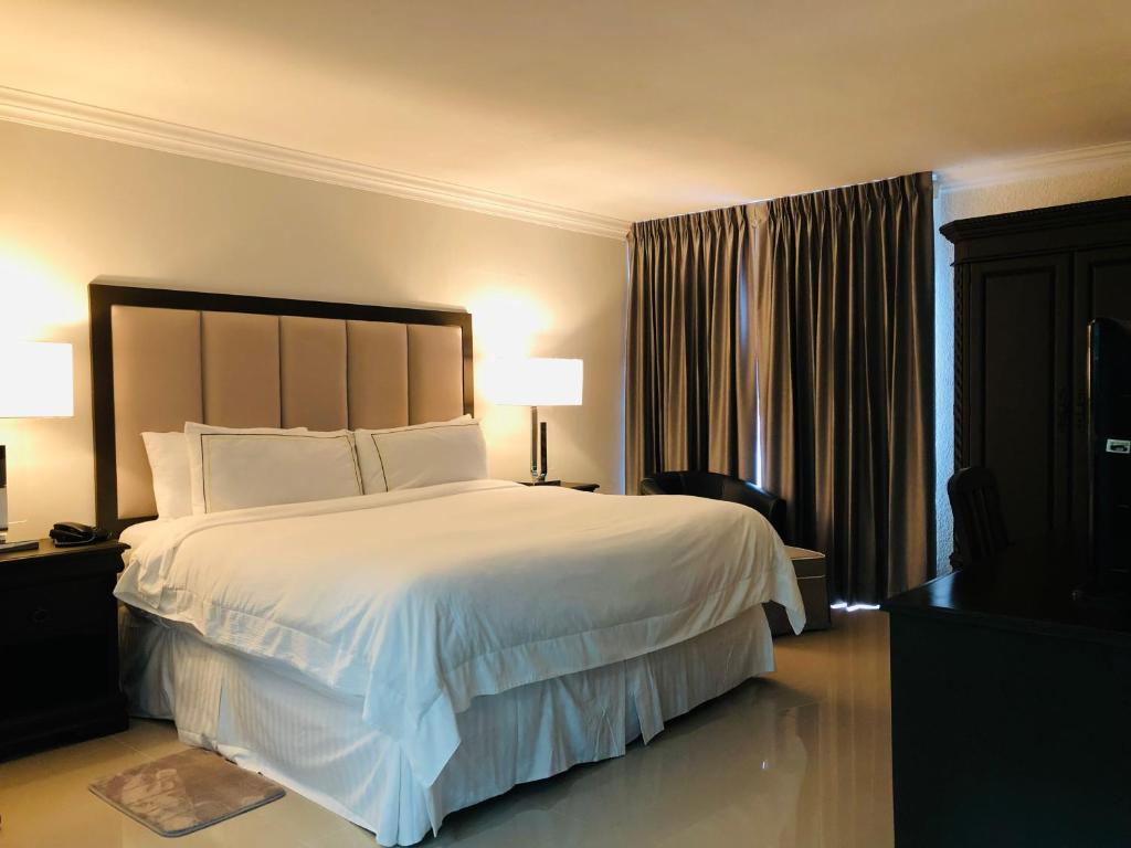 Voodi või voodid majutusasutuse Hotel Quinta Real toas