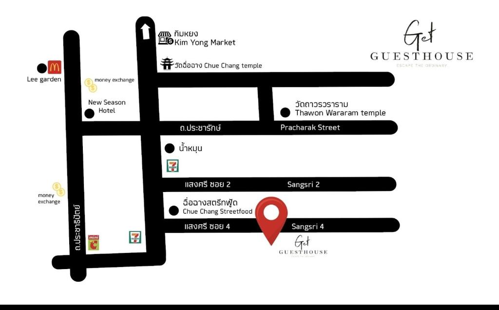 Get GuestHouse 2 ( Sangsri soi 4) - Resim 29