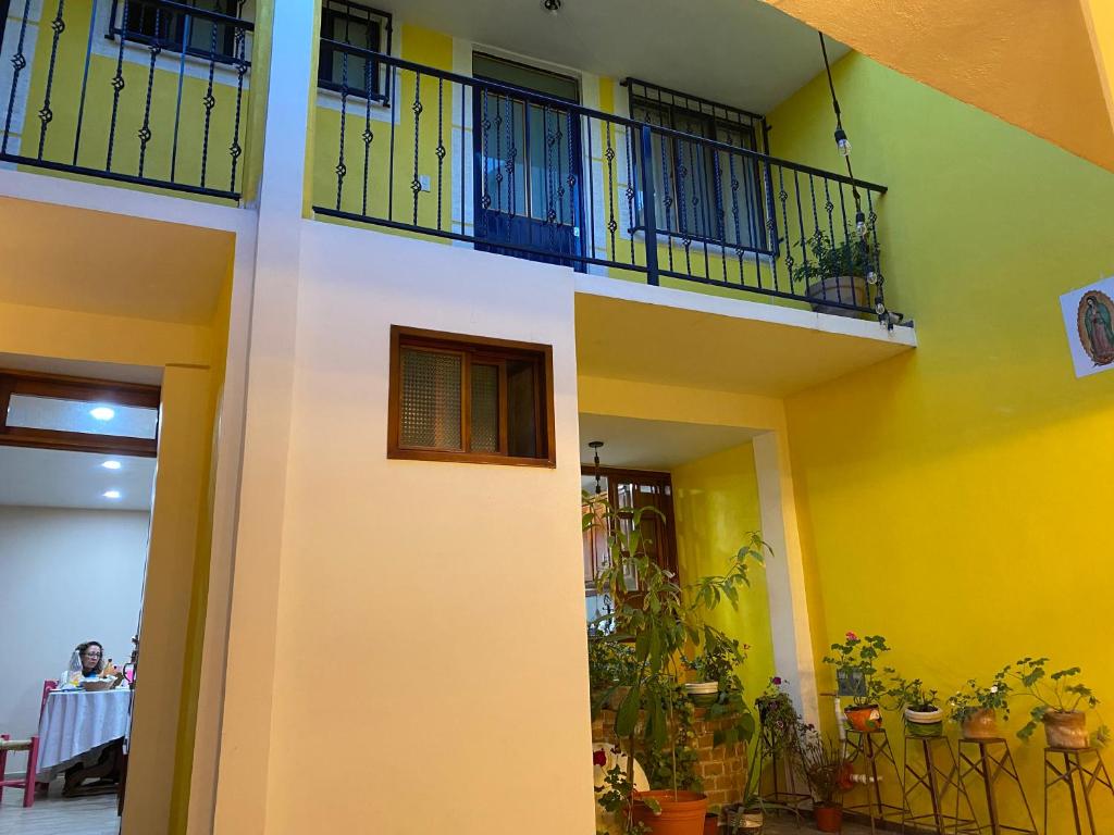 Balkón nebo terasa v ubytování Casa Meraki