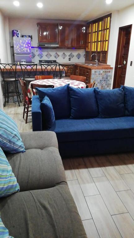 Posezení v ubytování Casa Meraki