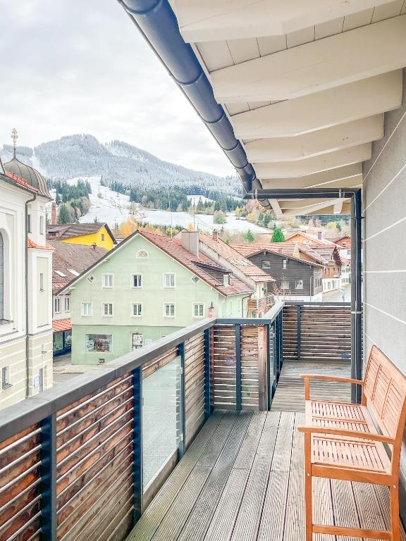 Nespecifikovaný výhled na hory nebo výhled na hory při pohledu z apartmánu