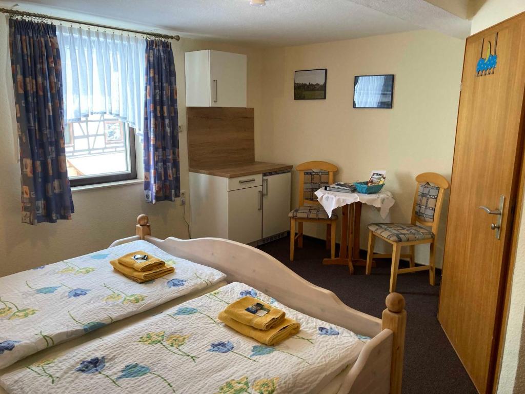 Bauernhofpension Büchsenschütz - Habitación Deluxe (2 Adultos + 1 Niño)