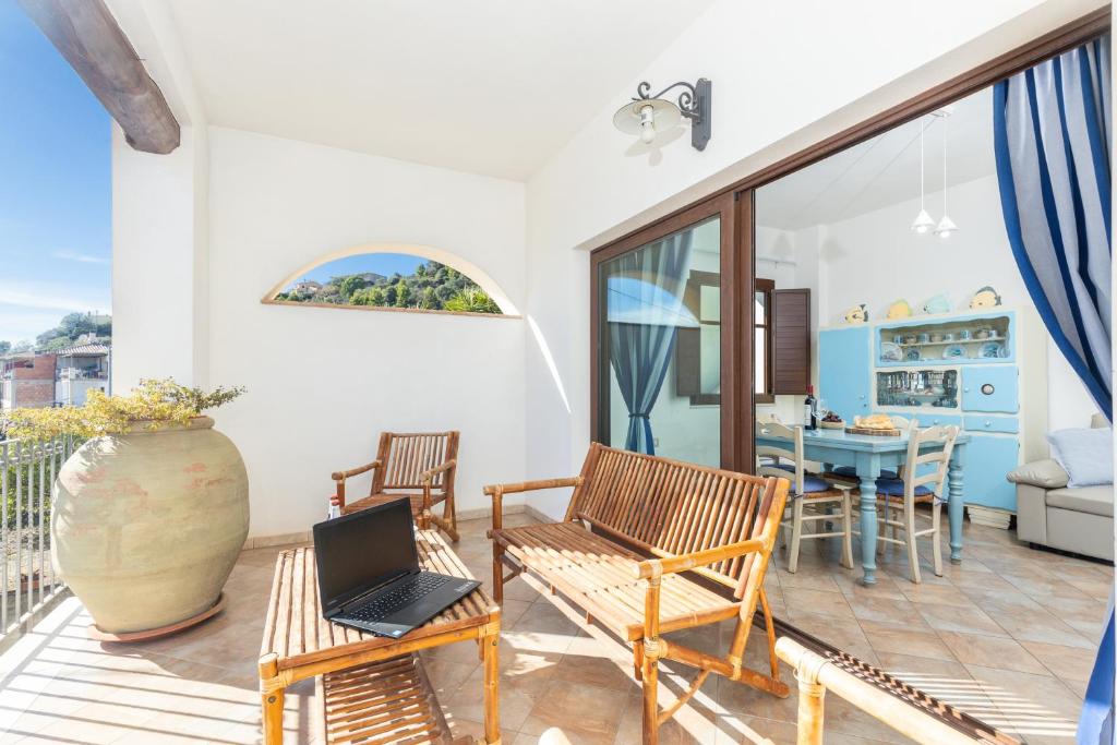 Balkon lub taras w obiekcie Appartamento Vista Mare