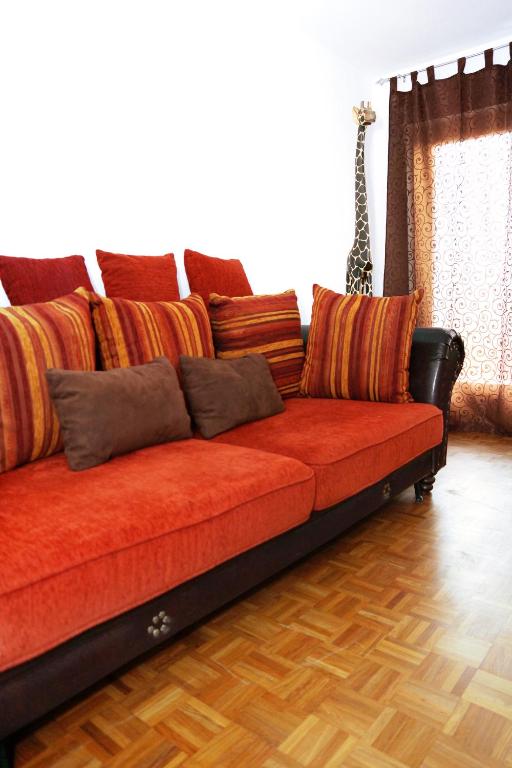 Posezení v ubytování Hostel Villa Viva