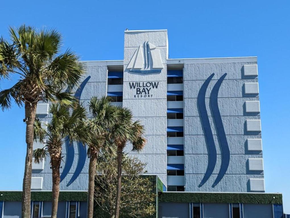 uma representação do hotel Willow Bay em Willow Bay Resort em Myrtle Beach