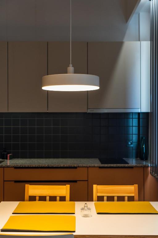 Kuchyň nebo kuchyňský kout v ubytování Ba & Bu Apartment 1