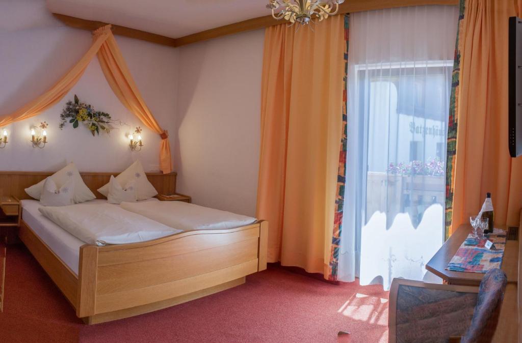 Postel nebo postele na pokoji v ubytování Das Edelweiss