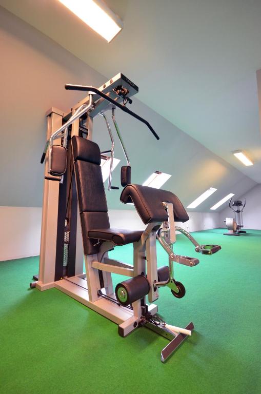 Fitness centrum a/nebo fitness zařízení v ubytování Kyriad Dijon Est Mirande