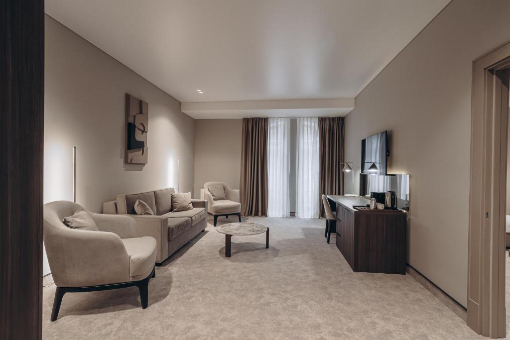 Posezení v ubytování Park Hotel Bristol
