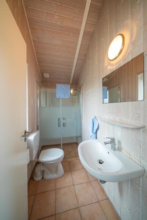 Koupelna v ubytování Ferienhaus Wellnessoase