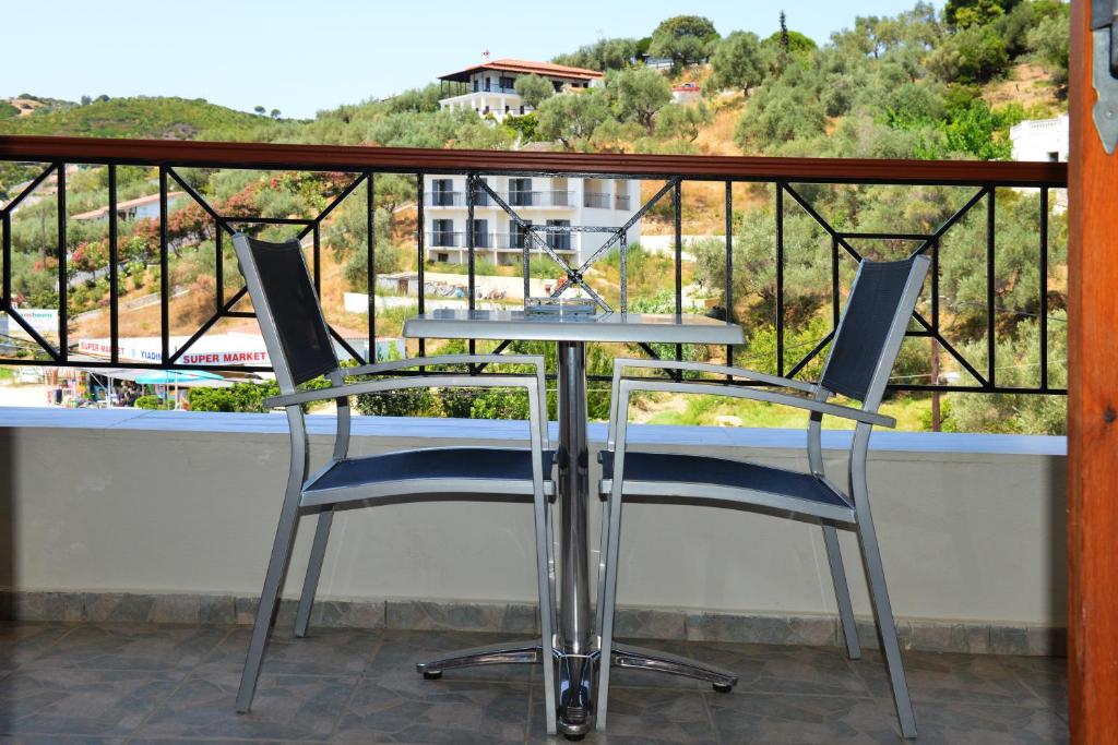 Balkón nebo terasa v ubytování Hotel Marina