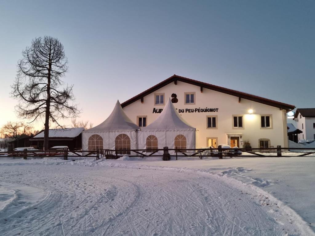 Auberge du Peu-Péquignot v zimě