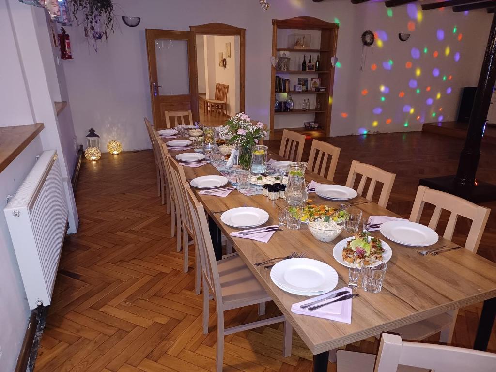 Restaurace v ubytování Anna