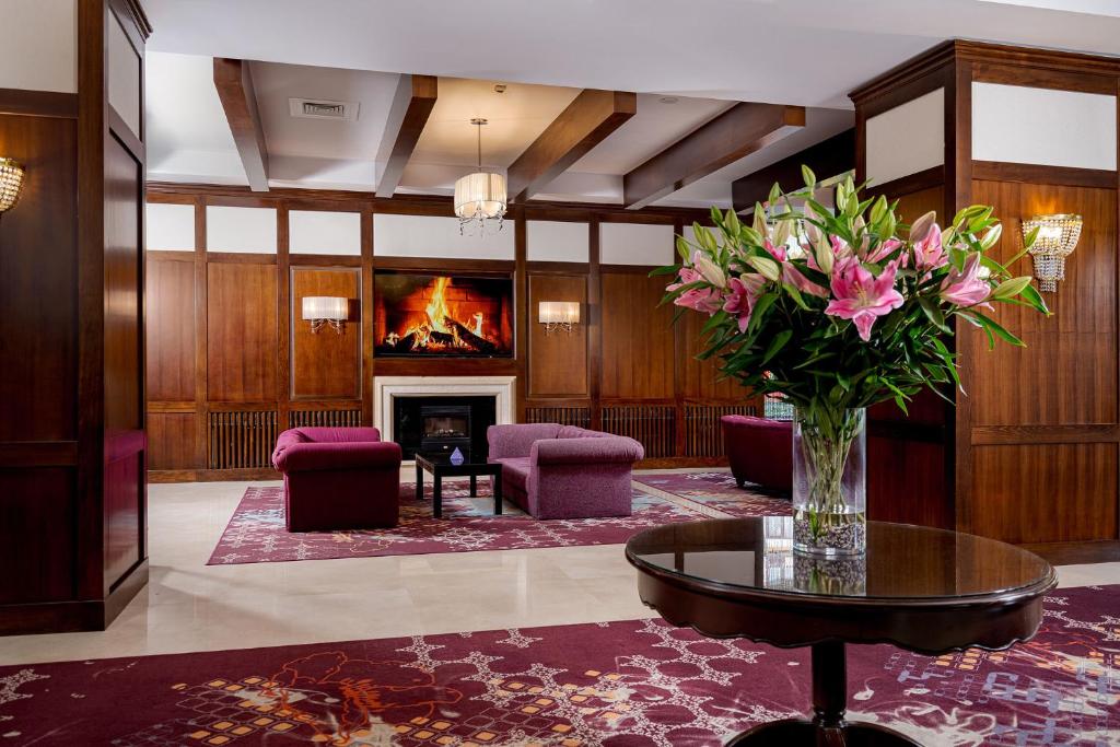 Posezení v ubytování Hotel International