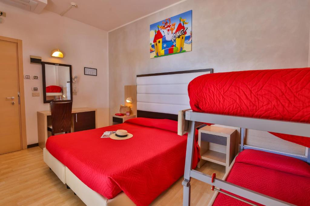 Postel nebo postele na pokoji v ubytování Ciccio Hotel