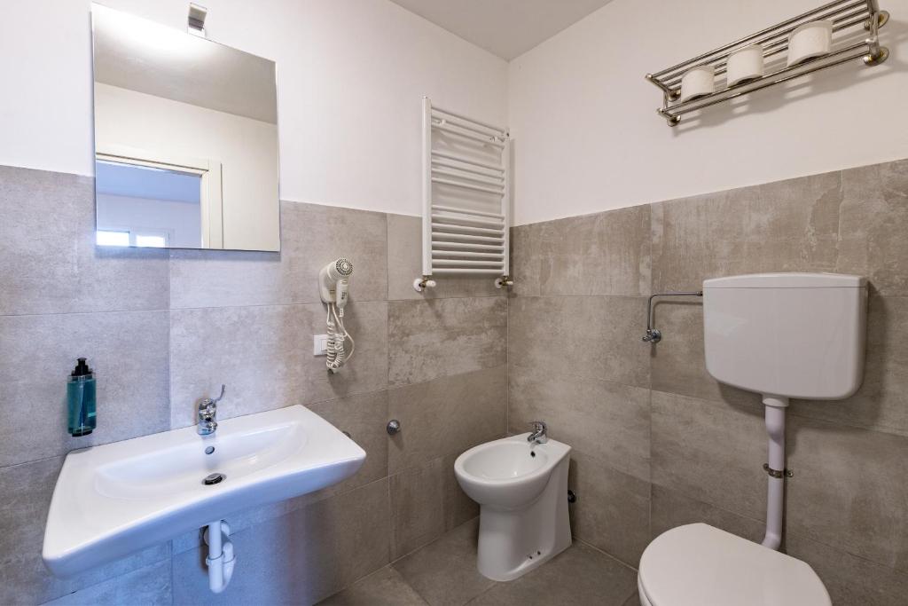 Koupelna v ubytování Ciccio Hotel