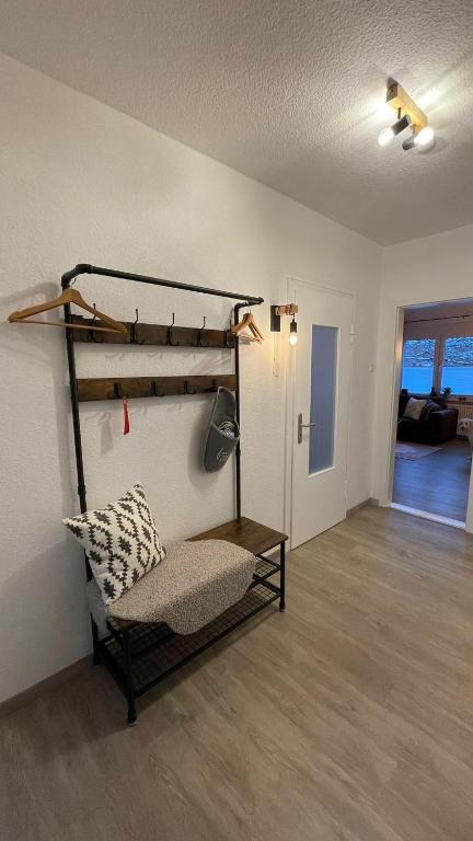 Postel nebo postele na pokoji v ubytování UpWulkje 1