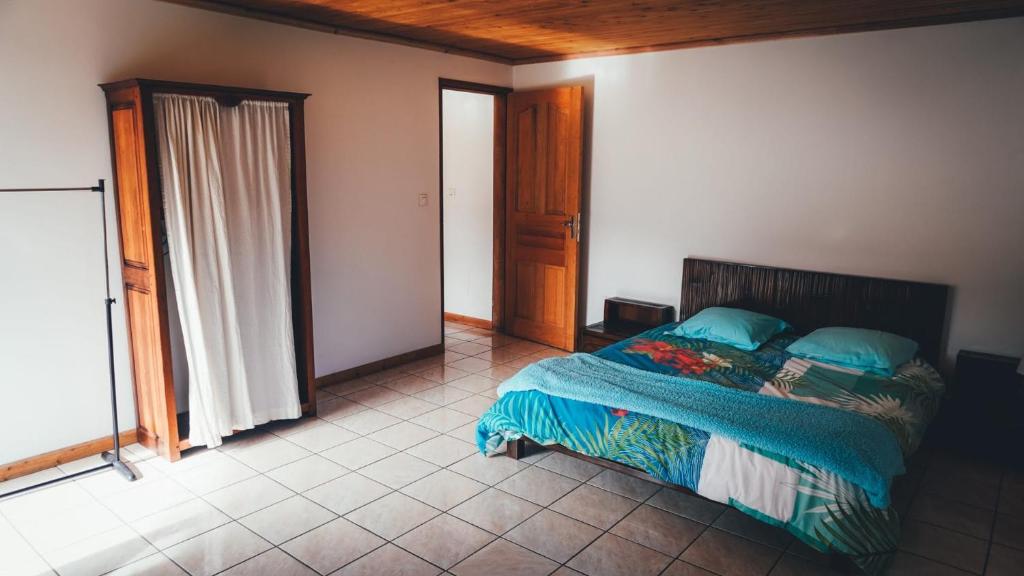 Postel nebo postele na pokoji v ubytování le paradis d'Elise