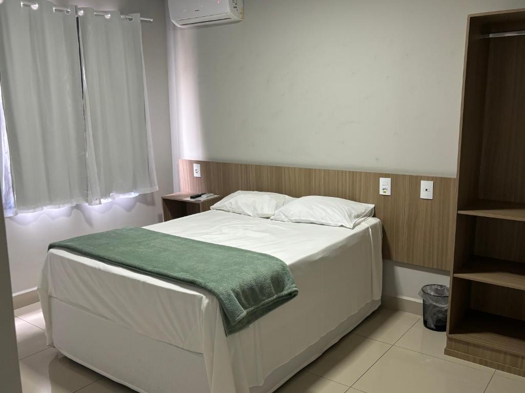 Postel nebo postele na pokoji v ubytování Mahle Hotel
