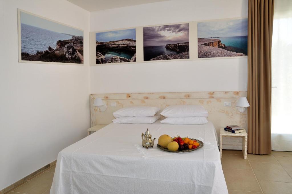Postel nebo postele na pokoji v ubytování Agriturismo La Turrita