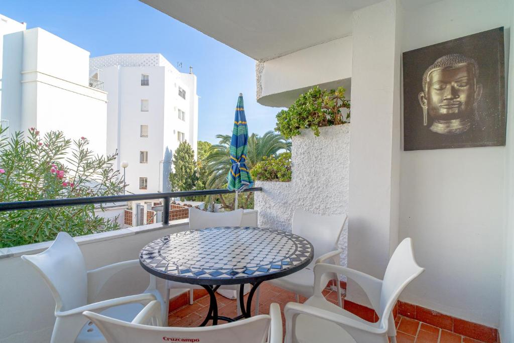 Balkón nebo terasa v ubytování Carabeo II 5 Apartments Casasol