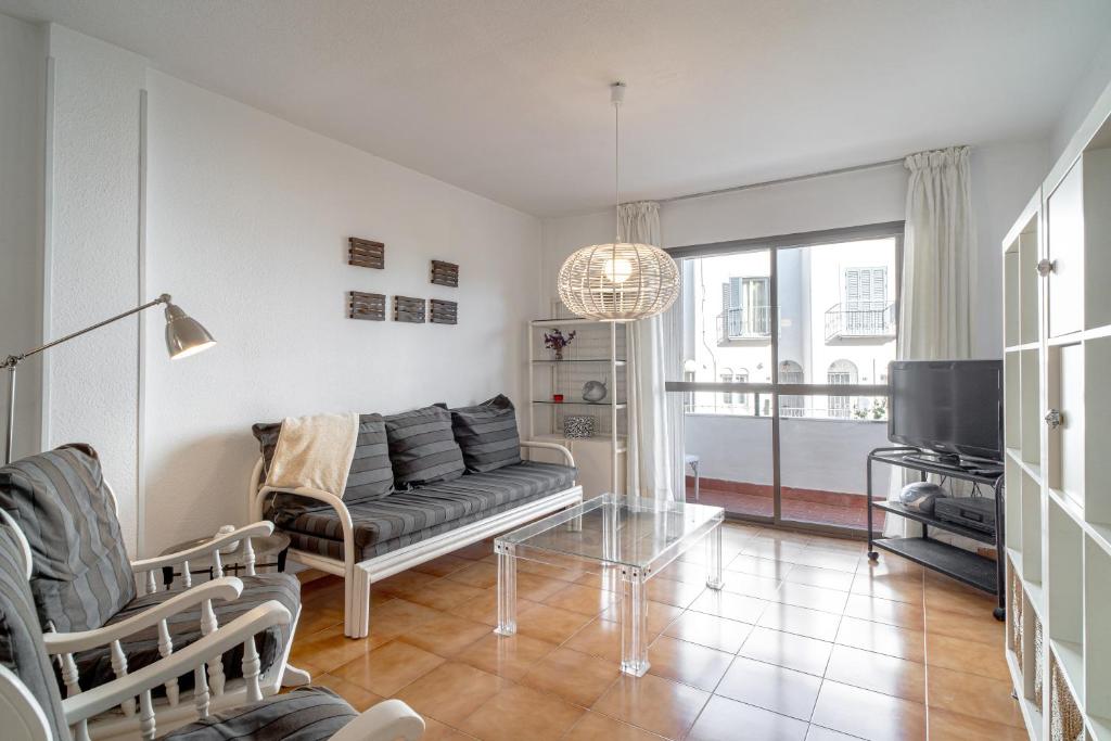 Posezení v ubytování Carabeo II 5 Apartments Casasol