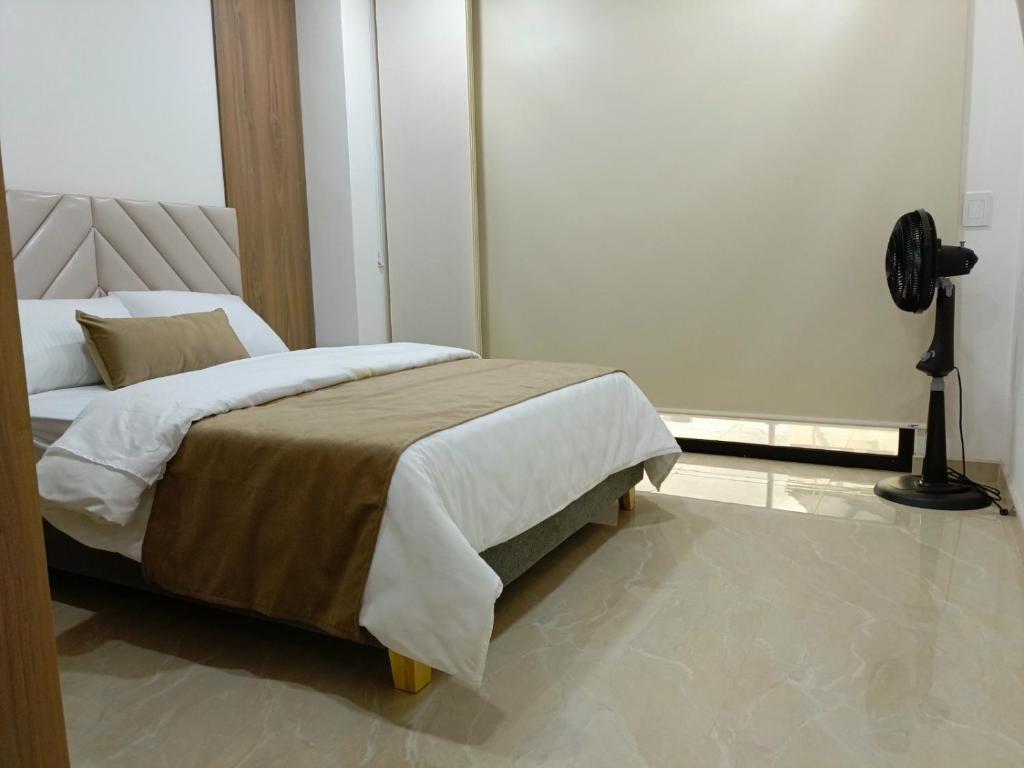 Postel nebo postele na pokoji v ubytování Mar Apartamentos