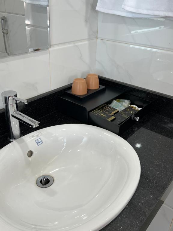 Koupelna v ubytování Đoàn Gia Luxury House