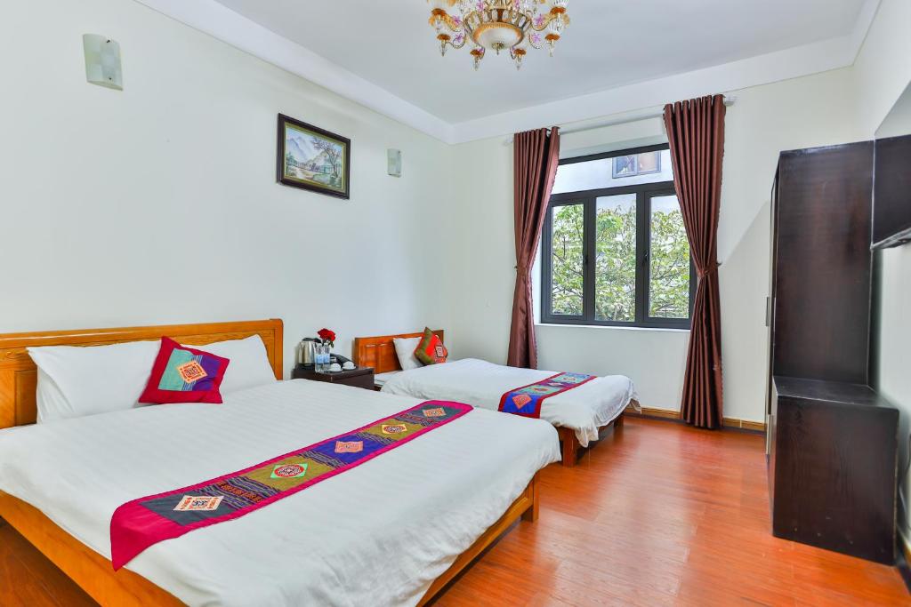 JOVILLE HOTEL SAPA - Standaard Twin Room Met Uitzicht Op De Tuin