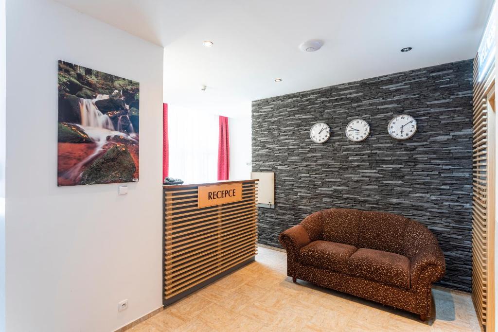 Posezení v ubytování Apartmánový komplex Dagmar