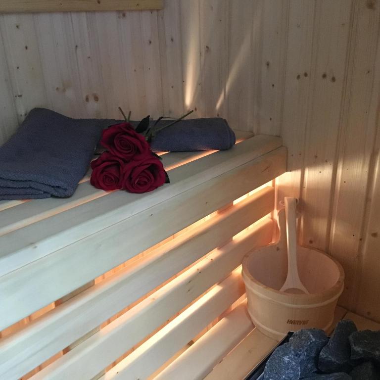 Family & Business Sauna Apartments No3 Leśny nad Zalewem Cedzyna - 2 Bedroom with Private Sauna, Bath with Hydromassage, Terrace, Parking, Catering Options - Two-Bedroom Apartment With Sauna