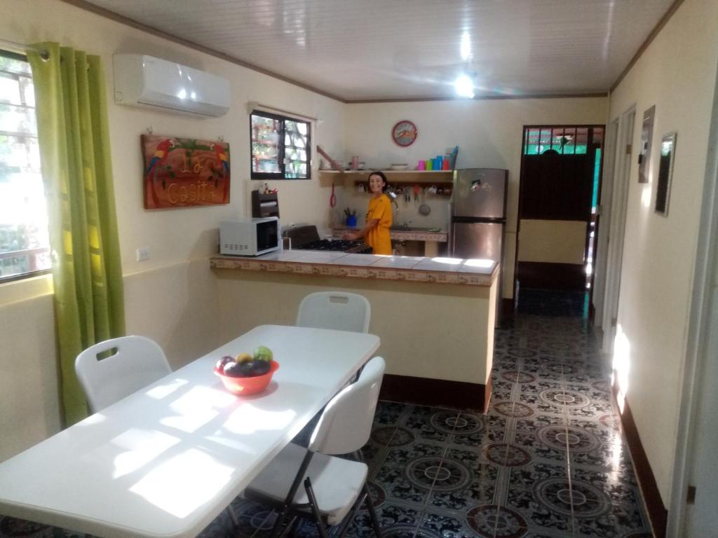Kuchyň nebo kuchyňský kout v ubytování La Casita