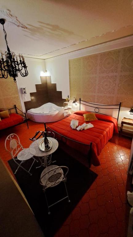 Posezení v ubytování B&B Centrum Palmi