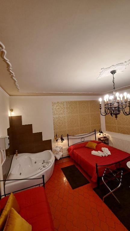 Posezení v ubytování B&B Centrum Palmi
