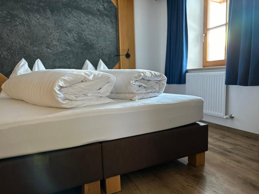 Postel nebo postele na pokoji v ubytování Apartment Steinbock