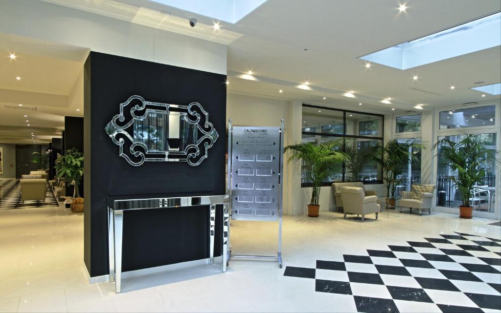 The lobby or reception area at Boutique Hotel Calzavecchio