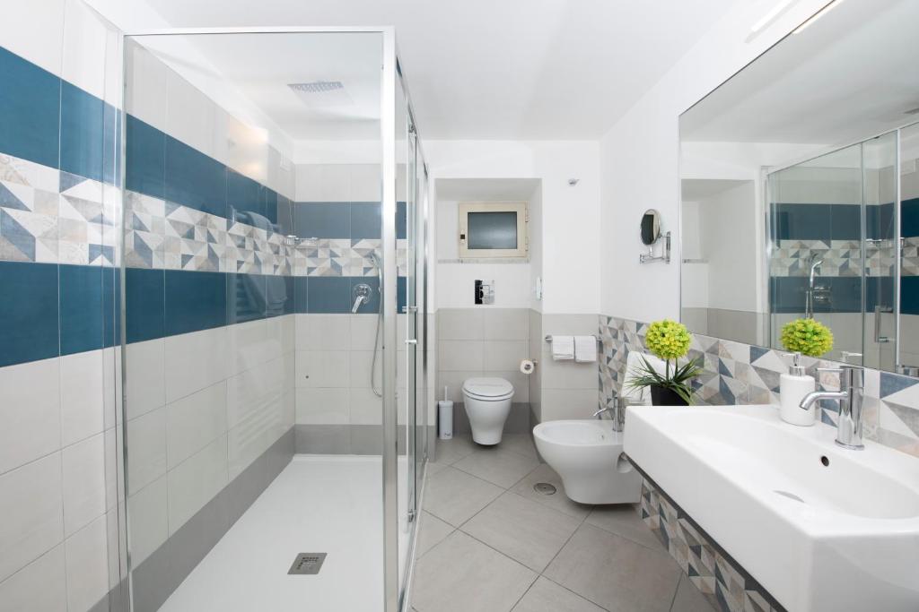 Łazienka w obiekcie Amalfi Casa Angelina