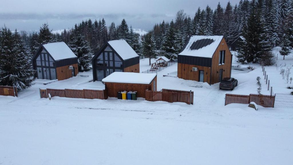 Polana Modraszek v zimě