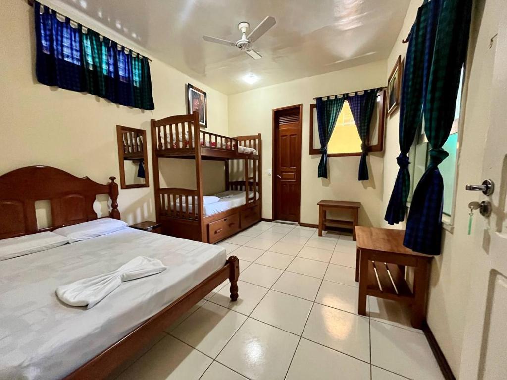 Postel nebo postele na pokoji v ubytování Hostel Manaus
